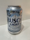 Busch Light 2026 Beer Can King    salmon     Bottom Opened Man Cave Free Shipping