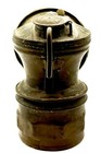 Vintage Auto-lite Brass Carbide Miners Cap Lamp Universal Lamp Co Parts Repair