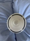 Fortnum   Mason Porcelain Jar Vintage Black And White Ornate 1707  Lid Stamped