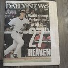 Nov  5  2009 Daily News Complete Newspaper Hideki Matsui Yankees World Series Wi