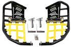 Raptor 700 660 Nerf Bar Nets  Fits Alba Tusk  With Heel Guards Yellow J