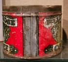 1920 30s Vintage Prairie Rose Brand Coffee 1 Pound Tin Can Kansas City