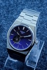 Refurbished Tissot 1853 Prx Powermatic 80 Automatic Purple Dial Men s Wristwatch