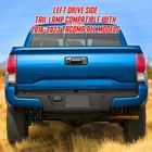 Rear Brake Tail Light Assembly Compatible With 2016-2023 Tacoma Electroplated