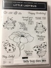 Stampin Up  Little Ladybug Stamp Set  Dies  Trinkets   Dsp Too   446