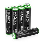 Hiquick Aaa Aa Rechargeable Battery 1100   2800mah 1 2v Ni-mh   Charger Lot