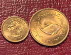 High Grade Bu 1973 United Arab Emirates 1 Fils   5 Fils Coin-jun359