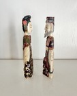 Chinese Emperor   Empress Snuff Bottle Set Of 2
