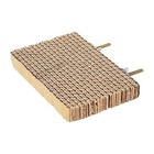 Parrot Cage Perch Cardboard Platform Foraging Toy For Parakeet Birds Budgies