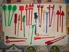 Vintage 40-pc Lot Bar Swizzle Stir Sticks   Advertising Coasters