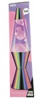 Schylling Classic Lava Lamp 14 5  Pink Lava Purple Liquid Iridescent Oil Slick