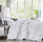 Luxurious All-season Exquisite Pinch Pleat Design Goose Down Comforter Duvet