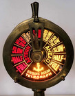 Vintage Brass Engine Order Telegraph Ship Throttle Light lamp Martime