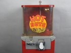 Vintage Hot Nuts 5 Cent Vending Machine - Coast Vending  Inc  Electric W  Stand