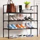 Shoe Rack - X-large Shoe Organizer  3-tier Shoe Storage Rack  Sturdy Shoe Rack F