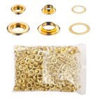 1 4 1 2 3 8  Size Grommet   Washers Kit Leather Bags Poster Banner Eyelets 500pc