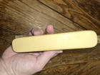 Lot Of 10 Pieces Dresser Vanity Set 1930-40   s Yellow Color Bakelite celluloid