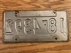 Indiana License Plate 1990 Back Home Again State Metal Embossed Torch 18f 4392