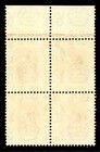 China 1938 Hong Kong 15   Carmine Kgvi Sc 159 Perf 14x14 Block Mnh O403