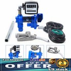 20gpm 12v Diesel Gasoline Fuel Transfer Pump With  Meter Anti-explosive Us