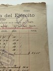 1926 San Salvador El Salvador Army Arsenal Materials Payment Document