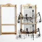 Wall Mounted Bow And Arrow Display Rack For Hunting   Archery Accessories  