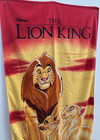 Vintage 1990   s Disney s The Lion King Beach Towel With Mufasa Simba And Nala