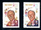 Usa Scott 1355f Mnh Disney Blue Omitted Error With Certificate  scv  1500 