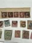 Rare Queen Victoria Stamp Lot 10  Different World Stamps   5 Uk One Penny St-920