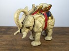Vintage - 6  Cast Iron Elephant Mechanical Coin Bank  Tested Works