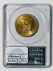 1907 Gold Eagles Liberty Head Pcgs Ms-61 Liberty- Rattler Holder