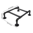 Bed Ladder Black Wall-mounted Ladders Modern 2-step Ladder