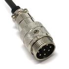 New 12 To 48  8-pin Microphone Extension Cord Cable For Yaesu Icom Ham Radio Mic