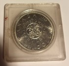 1964 Canada 1 Dollar Silver 100th Anniversary Coin Unc  In Sealed Plastic Bu