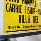 Rare 1980 Star Wars Empire Strikes Back Hatch Print Movie Poster Lobby Card