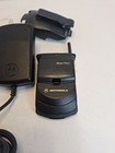 Motorola Startac St7868w Dual Band Black Flip Phone Chargers Pocket Clip Manual 
