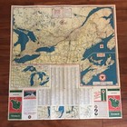 Vtg Canada British Columbia Road Guide   Tourist Map Texaco 1956-1967 Lot Of 3