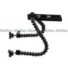 Flexible Dual  Twin-arm hot Shoe Flash Bracket For Canon Nikon Pentax Macro Shot