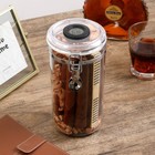 Playwith Acrylic Travel Cigar Humidor Jar case box With Handmade And Hygromet   