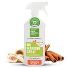 Natural Pet Stain   Odor Eliminator Spray For Dogs - 32 Fl Oz No Marking Deterre