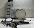 Pearl Xylophone Percussion Band Student Practice Bell Kit Snare Drum Stand Case