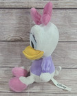 Disney Plush Daisy Duck Stuffed Animal Toy Soft White Pink Mickey Mouse 10 