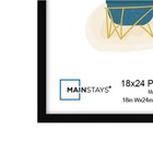 Mainstays 18  X 24  Basic Black Poster Frame