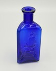 Antique The Owl Drug Co  Poison One Wing Bottle -empty - Kt-1