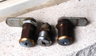 Lot Of 3 Seeburg  Jukebox Locks-2 With Cams-no Keys