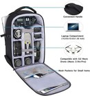 Camera Backpack Bag 15-16 Inch Mirrorless Waterproof Photography Hardshell Case
