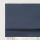 Faux Silk Blackout Cordless Roman Shade - Multiple Sizes And Colors