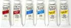Winsor   Newton Designers Gouache 14ml Series 1 Set Of 6 Mixed Lot Vintage  a 