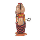Vintage 1950s J chein Tin-litho Wind-up Toy 4 1 2   Winking Walking Pig Rare Htf
