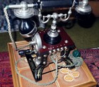 Vintage Noble Telephone  stockholm  Replica 1970s Italy Rare rare Like New